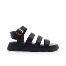 Γυναικεία Πέδιλα LadyShoes 555 Μαύρο Δέρμα image