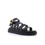 Γυναικεία Πέδιλα LadyShoes 555 Μαύρο Δέρμα image - 1