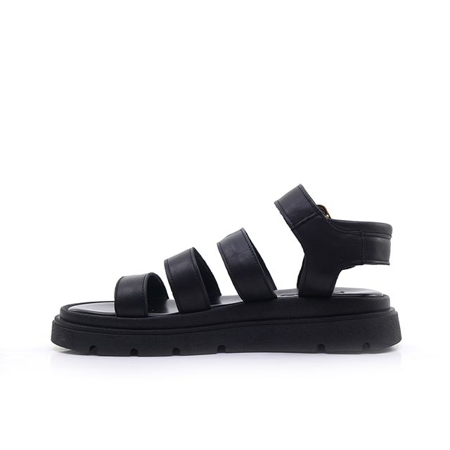Γυναικεία Πέδιλα LadyShoes 555 Μαύρο Δέρμα image - 2