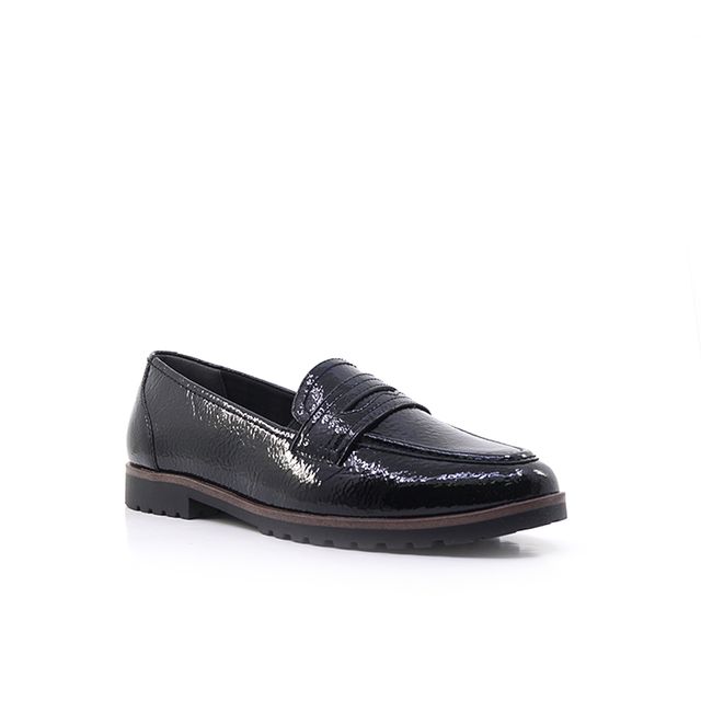 Γυναικεία Loafers Tamaris 24239 Μα΄ύρο EcoLeather image - 1