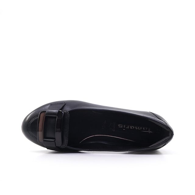 Γυναικεία Μπαλαρίνα Tamaris 22170 Μαύρο Δέρμα image - 3