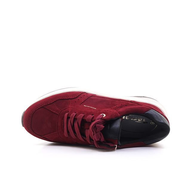 Γυναικεία Sneakers Tamaris 23772 Μπορντό Δέρμα image - 3