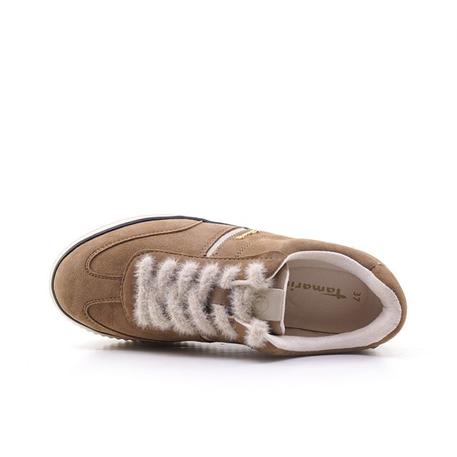 Γυναικεία Sneakers Tamaris 23753 Κάμελ Δέρμα image - 3