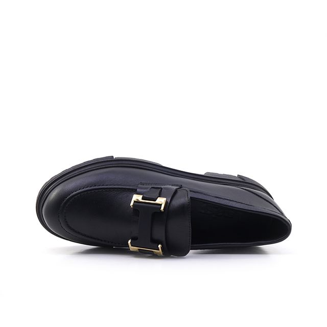 Γυναικεία Loafers LadyShoes 2550 Μαύρο Δέρμα image - 3