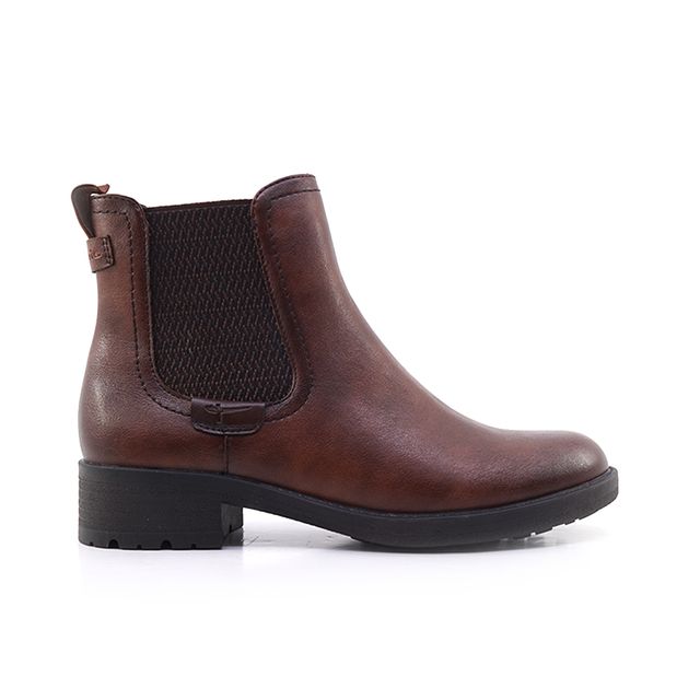 Γυναικεία Mποτάκια Tamaris 25378 Κονιάκ EcoLeather main image