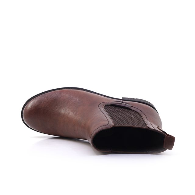 Γυναικεία Mποτάκια Tamaris 25378 Κονιάκ EcoLeather image - 3
