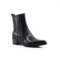Γυναικεία Mποτάκια Tamaris 25310 Μαύρο EcoLeather image 2