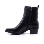 Γυναικεία Mποτάκια Tamaris 25310 Μαύρο EcoLeather image - 2