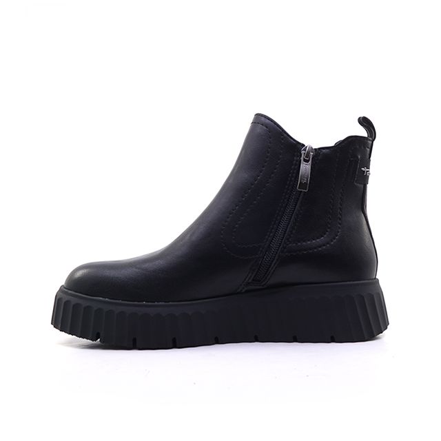 Γυναικεία Mποτάκια Tamaris 25420 Μαύρο EcoLeather image - 2