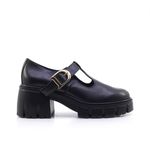Γυναικεία Loafers LadyShoes 2564 Μαύρο Δέρμα image - 0