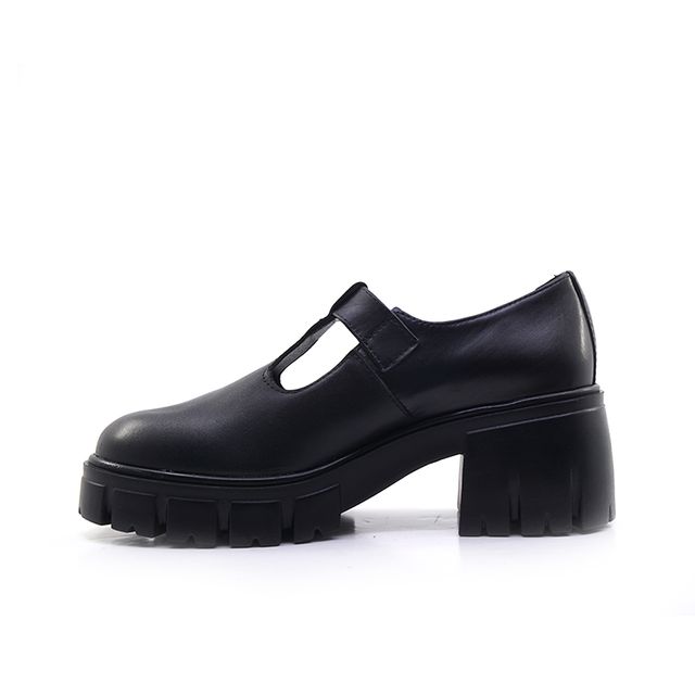 Γυναικεία Loafers LadyShoes 2564 Μαύρο Δέρμα image - 2
