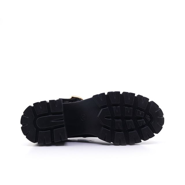 Γυναικεία Loafers LadyShoes 2564 Μαύρο Δέρμα image - 4
