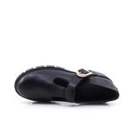 Γυναικεία Loafers LadyShoes 2564 Μαύρο Δέρμα image - 3