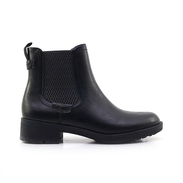 Γυναικεία Mποτάκια Tamaris 25378 Μα΄υρο EcoLeather main image
