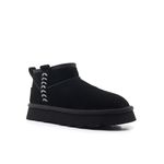 Γυναικεία Μποτάκια Ojoo Μαύρο Δέρμα image - 1