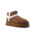 Γυναικεία Μποτάκια Ojoo Ταμπά Δέρμα image - 1