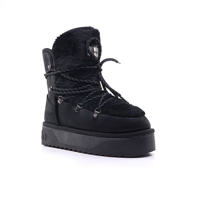 Γυναικεία Μποτάκια D.Franklin 371008 Μαύρο EcoLeather image - 1