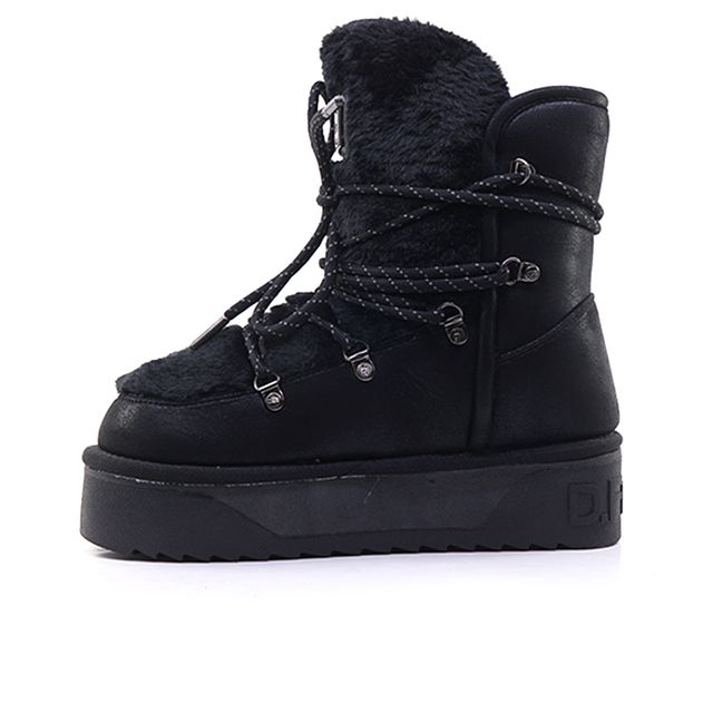 Γυναικεία Μποτάκια D.Franklin 371008 Μαύρο EcoLeather image - 2