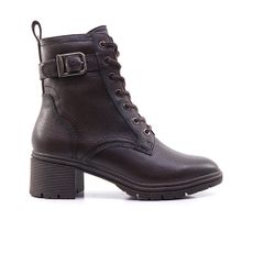 Γυναικεία Mποτάκια Tamaris 25907 Καφέ Δέρμα image