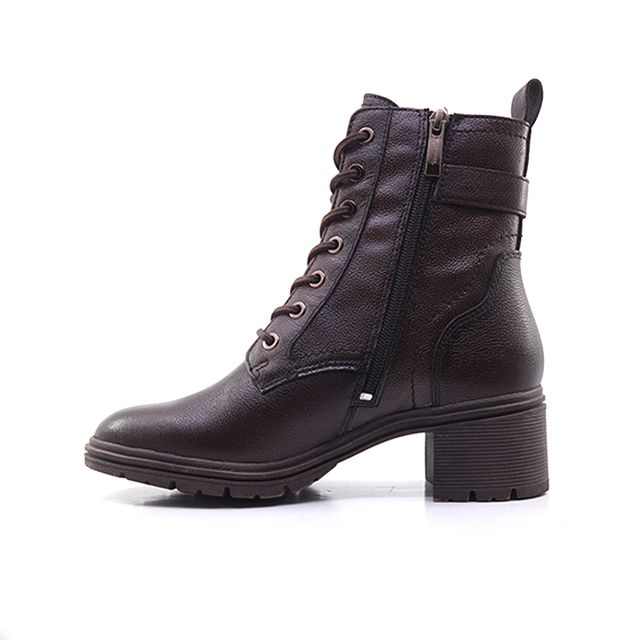 Γυναικεία Mποτάκια Tamaris 25907 Καφέ Δέρμα image - 2