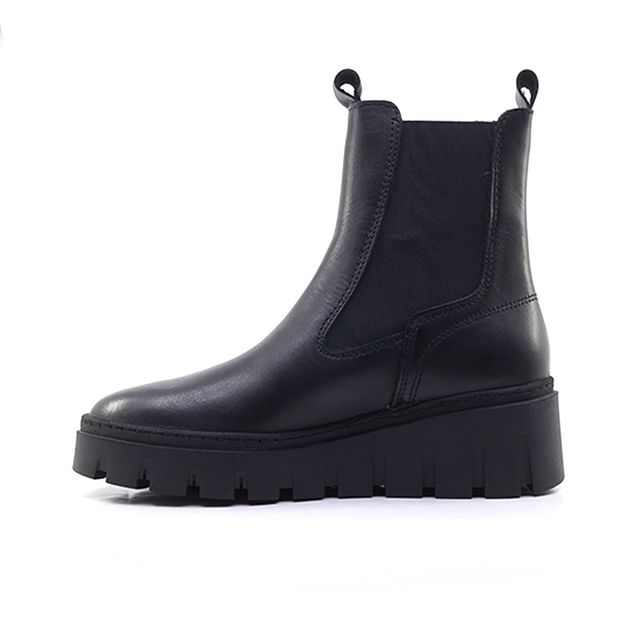 Γυναικεία Mποτάκια Tamaris 25489 Μαύρο Δέρμα image - 2