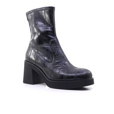 Γυναικεία Mποτάκια Tamaris 25313 Μαύρο EcoLeather image 2