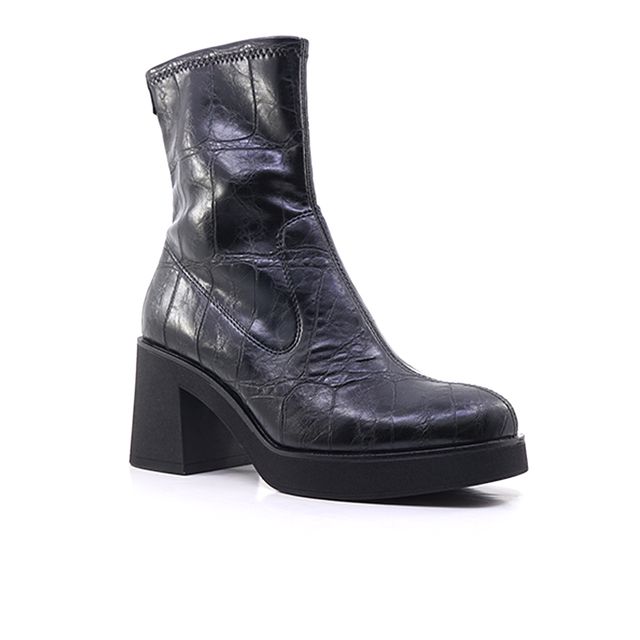 Γυναικεία Mποτάκια Tamaris 25313 Μαύρο EcoLeather image - 1