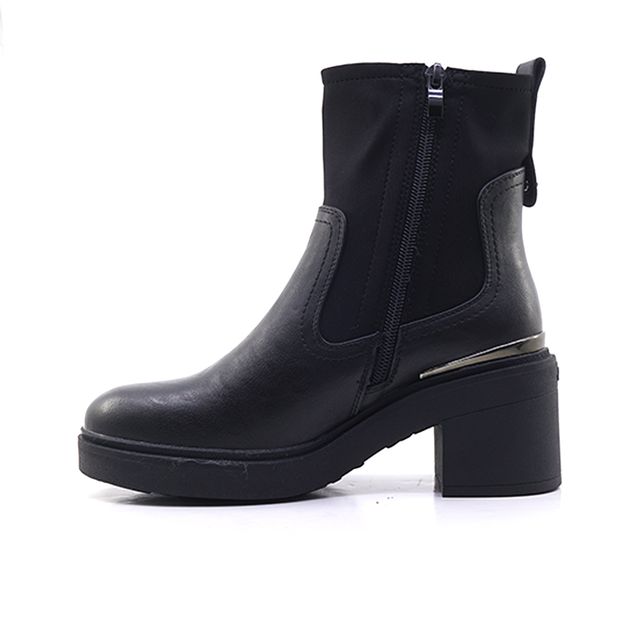 Γυναικεία Μποτάκια Jeep JL52610A Μαύρο EcoLeather image - 2