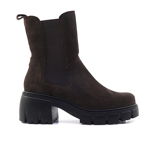 Γυναικεία Μποτάκια LadyShoes 2524 Καφέ Δέρμα main image