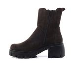 Γυναικεία Μποτάκια LadyShoes 2524 Καφέ Δέρμα image - 2