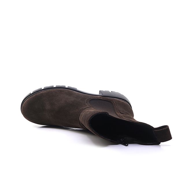 Γυναικεία Μποτάκια LadyShoes 2524 Καφέ Δέρμα image - 3