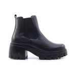 Γυναικεία Μποτάκια LadyShoes 2525 Μαύρο Δέρμα image - 0