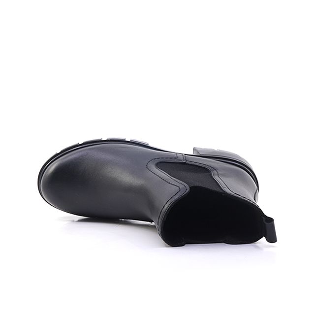 Γυναικεία Μποτάκια LadyShoes 2525 Μαύρο Δέρμα image - 3