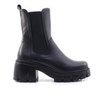 Γυναικεία Μποτάκια LadyShoes 2524 Μαύρο Δέρμα image - 0