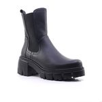 Γυναικεία Μποτάκια LadyShoes 2524 Μαύρο Δέρμα image - 1