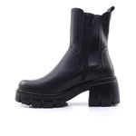 Γυναικεία Μποτάκια LadyShoes 2524 Μαύρο Δέρμα image - 2