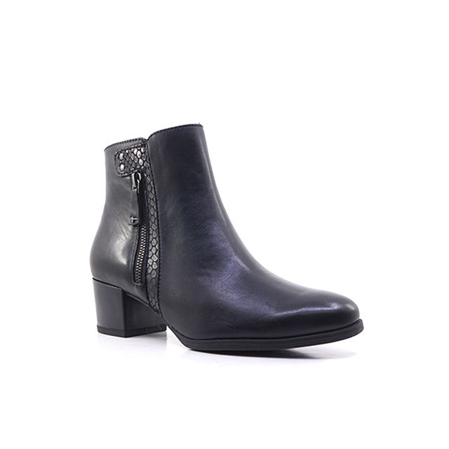 Γυναικεία Mποτάκια Tamaris 25367 Μαύρο Δέρμα image - 1