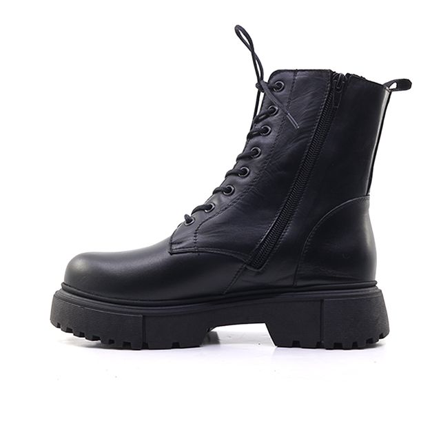 Γυναικεία Μποτάκια LadyShoes 2500 Μαύρο Δέρμα image - 2