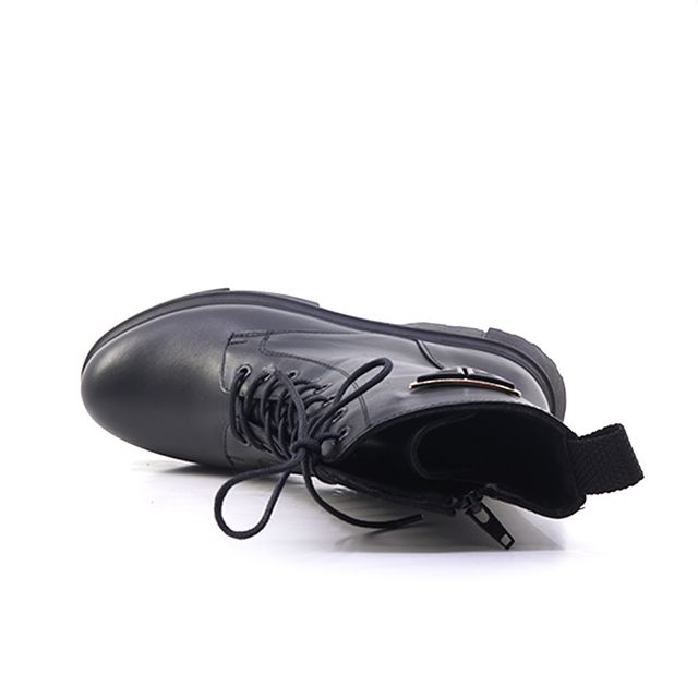 Γυναικεία Μποτάκια LadyShoes 2500 Μαύρο Δέρμα image - 3