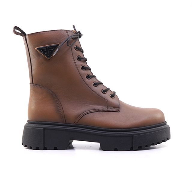 Γυναικεία Μποτάκια LadyShoes 2500 Ταμπά Δέρμα main image