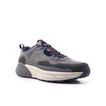 Ανδρικά Sneakers Jeep JM52070Α Γκρι Δέρμα image - 1