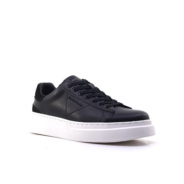 Ανδρικά Casual Renato Garini V5700111373F Μαύρο EcoLeather image - 1