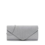 Γυναικεία Τσάντα Clutch Tamaris 33803.830 Ασημί Ύφασμα image - 0