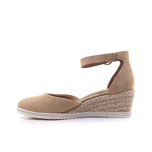 Γυναικείες Πλατφόρμες Tamaris 22309 Μπεζ Δέρμα image - 2