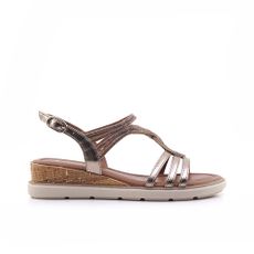 Γυναικείες Πλατφόρμες Tamaris 28714 Μπρονζε EcoLeather image