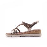 Γυναικείες Πλατφόρμες Tamaris 28714 Μπρονζε EcoLeather image - 2