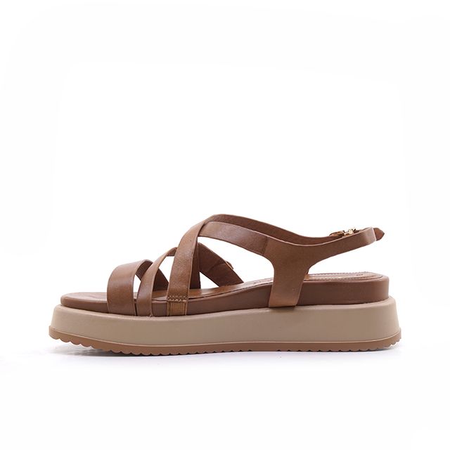 Γυναικείες Πλατφόρμες Tamaris 28365 Κονιάκ Δέρμα image - 2