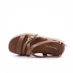 Γυναικείες Πλατφόρμες Tamaris 28365 Κονιάκ Δέρμα image - 3