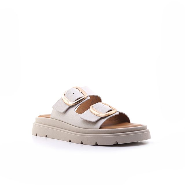 Γυναικείες Σαγιονάρες Tamaris 27239 Μπεζ Δέρμα image - 1