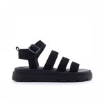 Γυναικεία Πέδιλα LadyShoes 555 Μαύρο Δέρμα image - 0